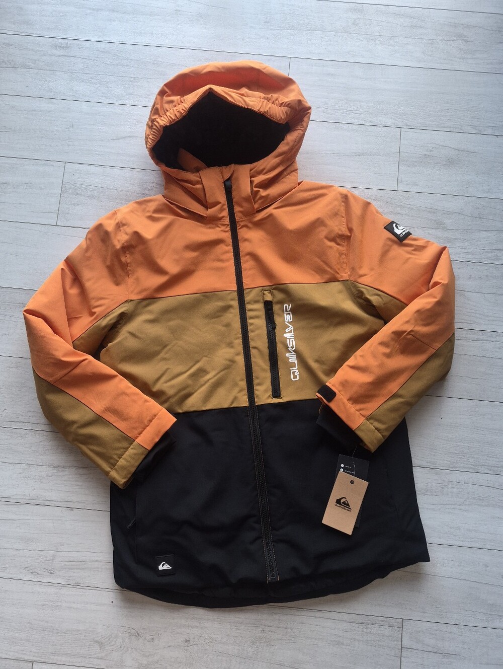 QUIKSILVER NEW Boys Side Hit Technical Snow Jacket